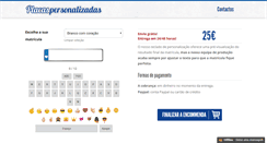 Desktop Screenshot of placaspersonalizadas.com